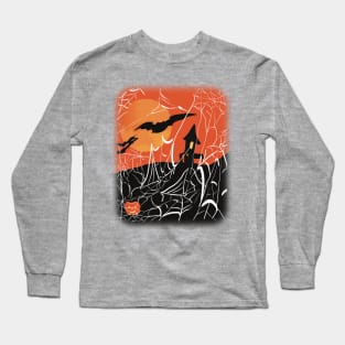 Very Webby Halloween Long Sleeve T-Shirt